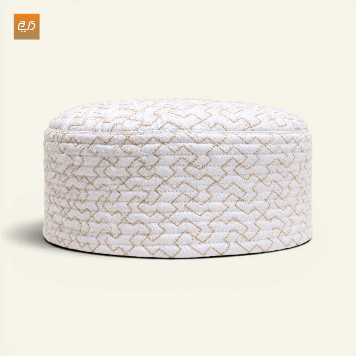 Elegant Embroidered Reversible Topi