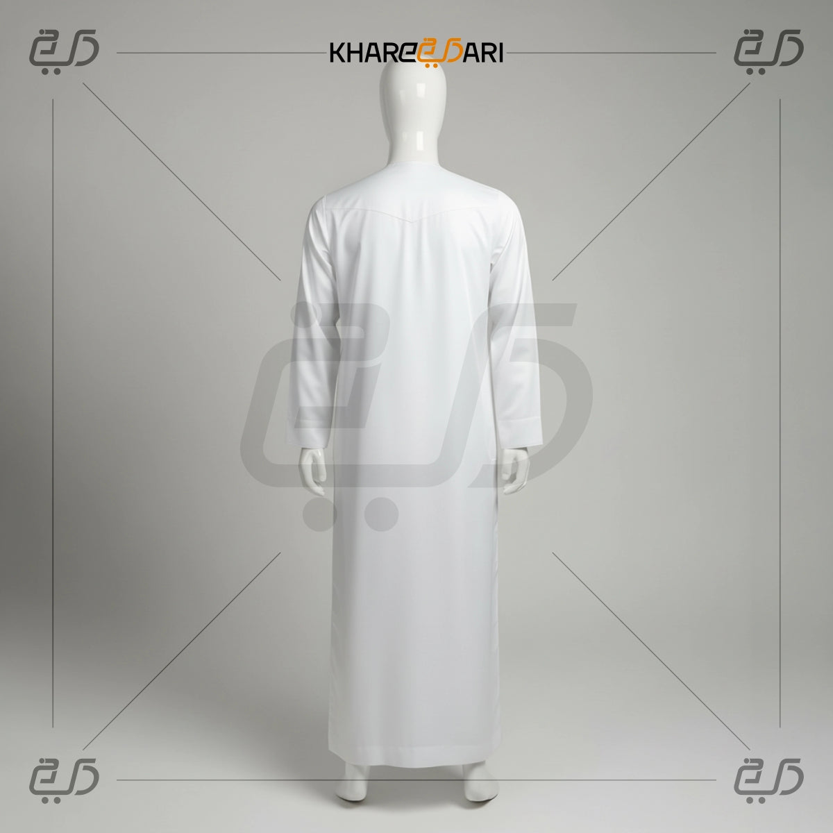 White Omani Tassel Thobe