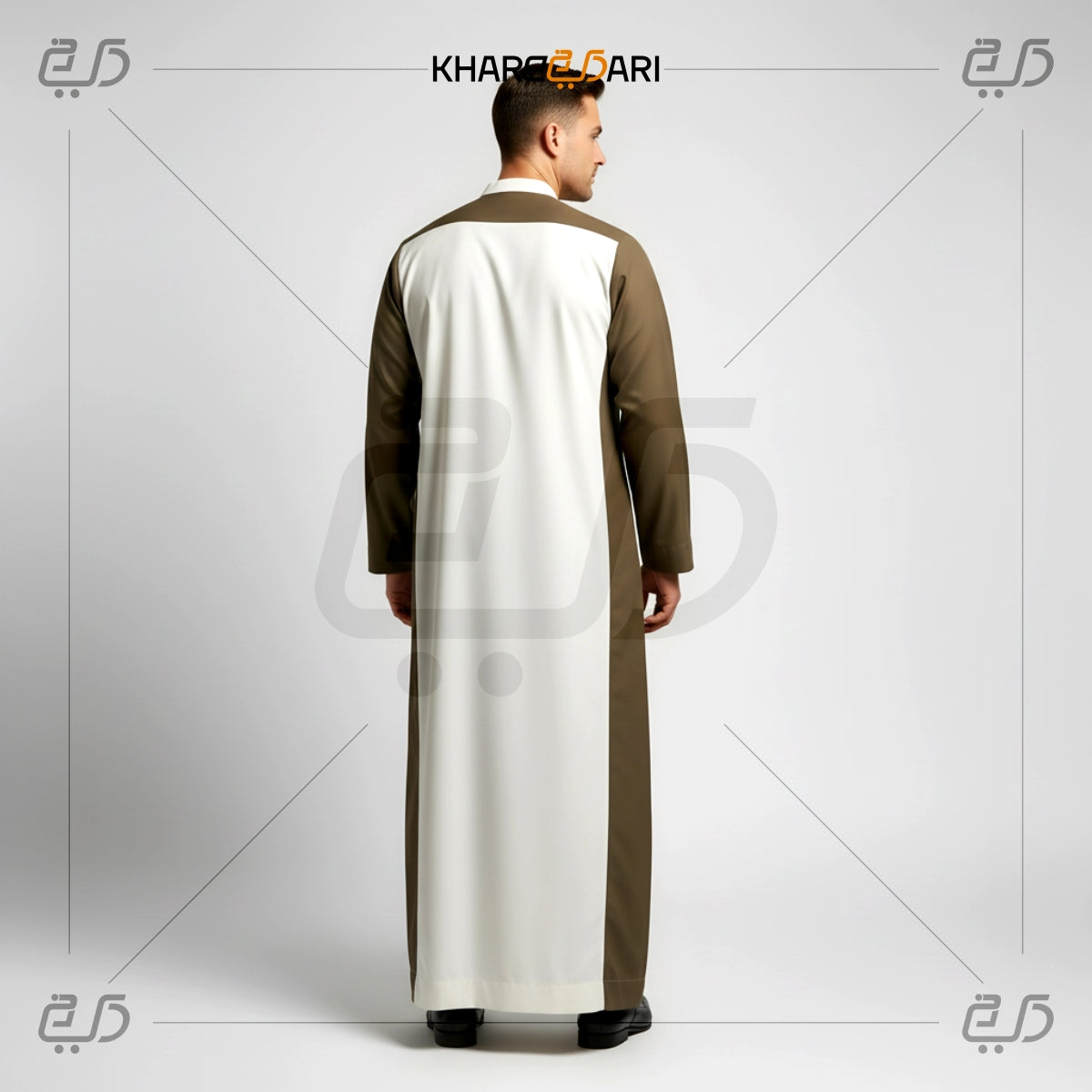 Contrast Side Panel Zip Jubba