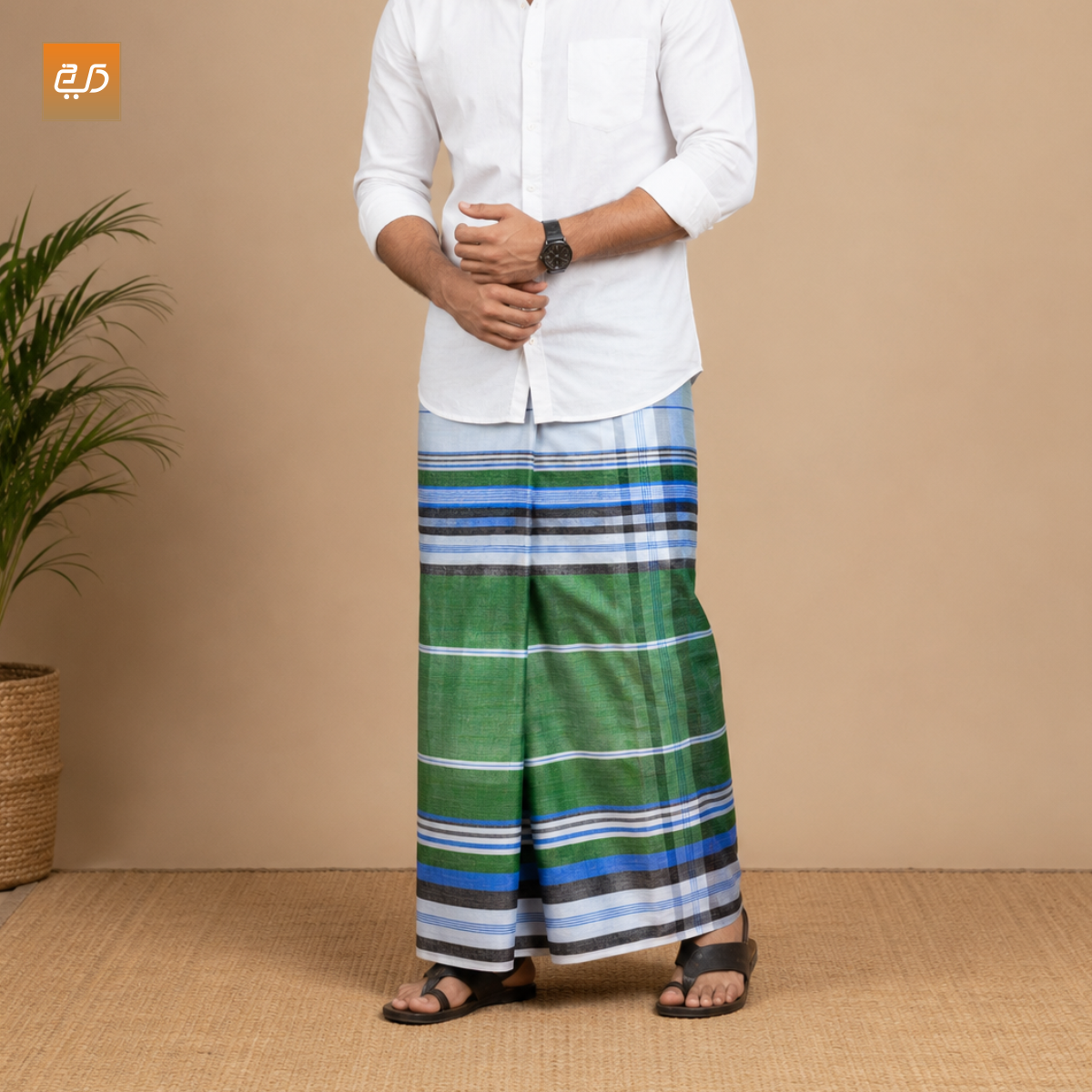 Multicolor Self-Design Lungi