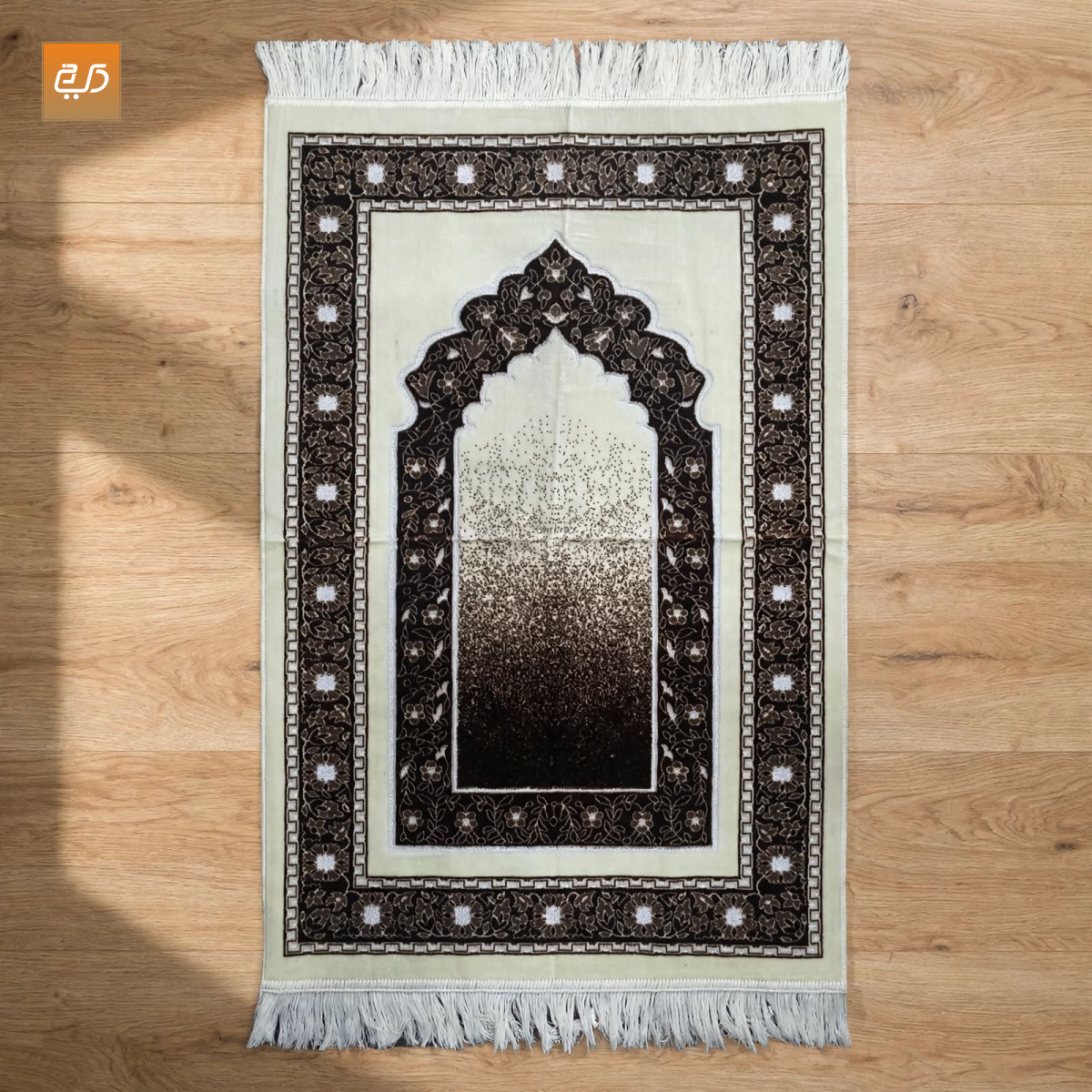 Gradient Mehrab Soft Velvet Janamaz