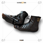 Winter Leather Unisex Khuffain Socks | Soft Breathable Halal Sportswear Moisturizing Slippers - Khareedari 