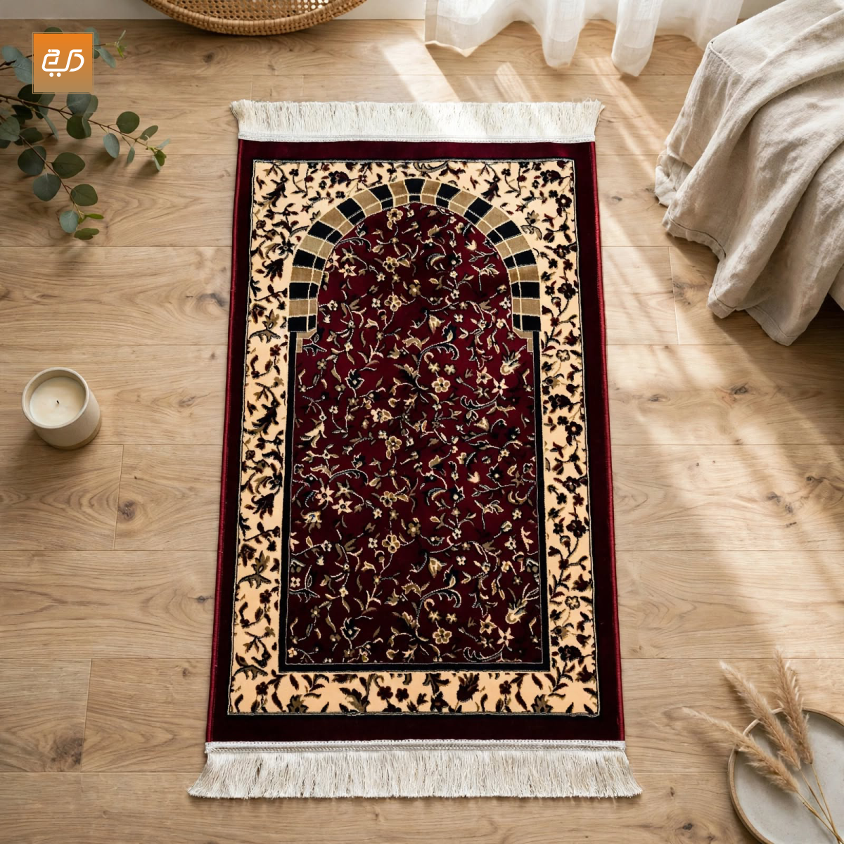 Turkish Style Mihrab Prayer Janamaz
