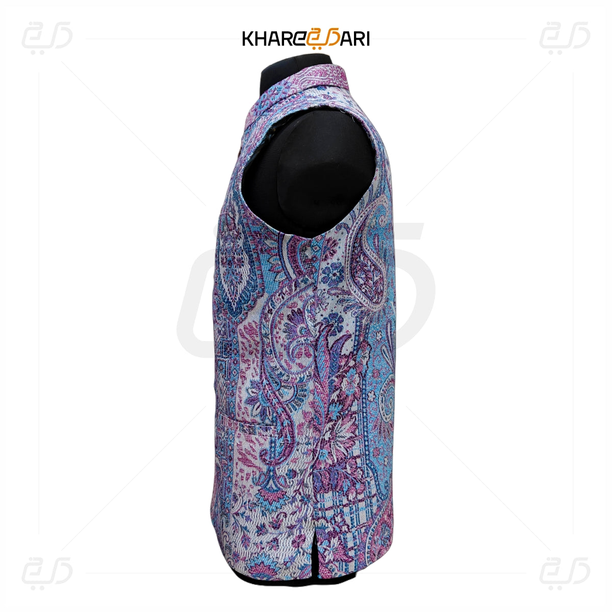 Kani Printed Nehru Jacket (Sadri)