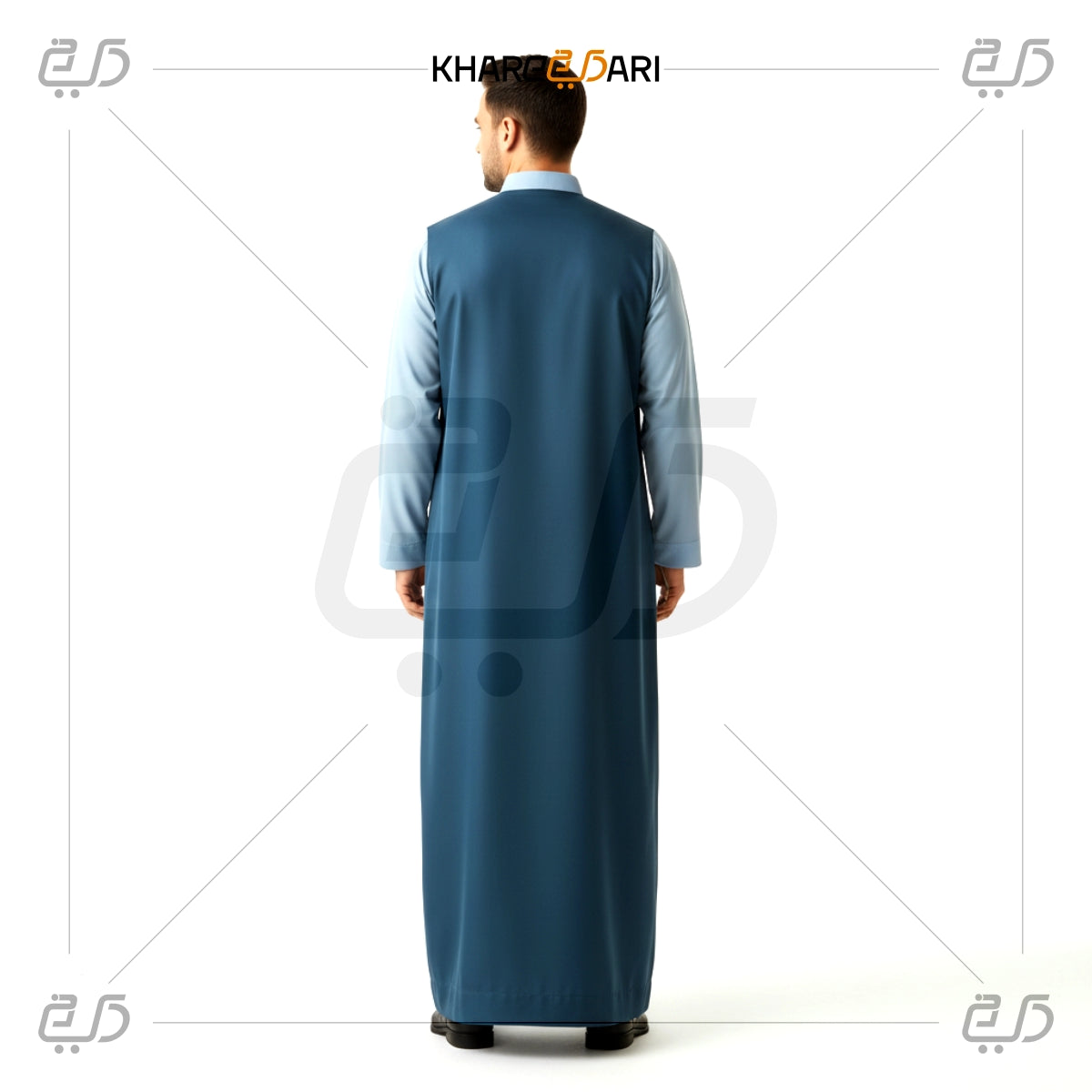 Royal Quilted Collar Jubba