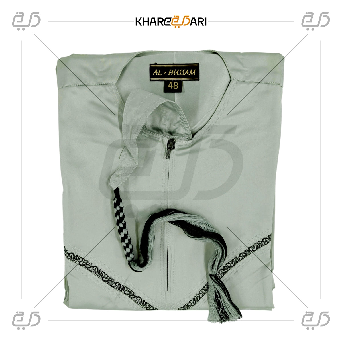 Mint Green Omani Thobe for Men