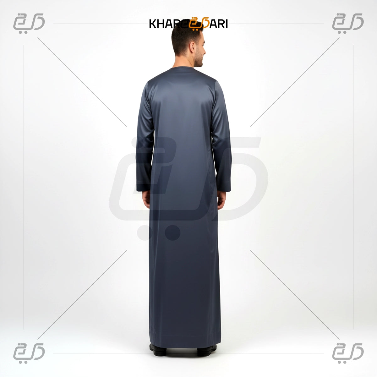 Navy Omani Thobe for Men