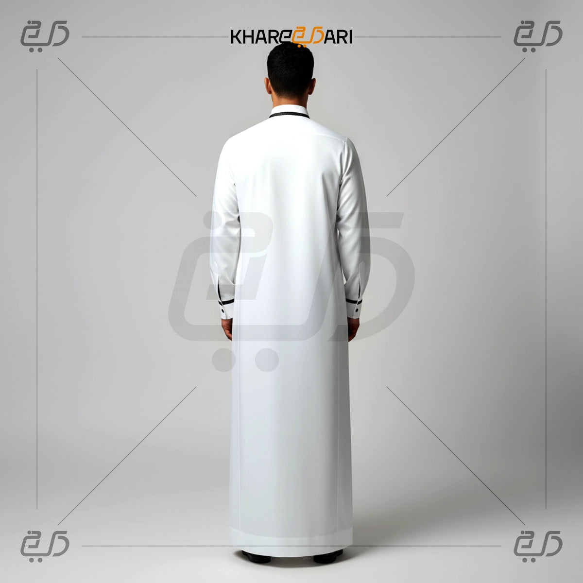 Saudi Designer Trim Thobe