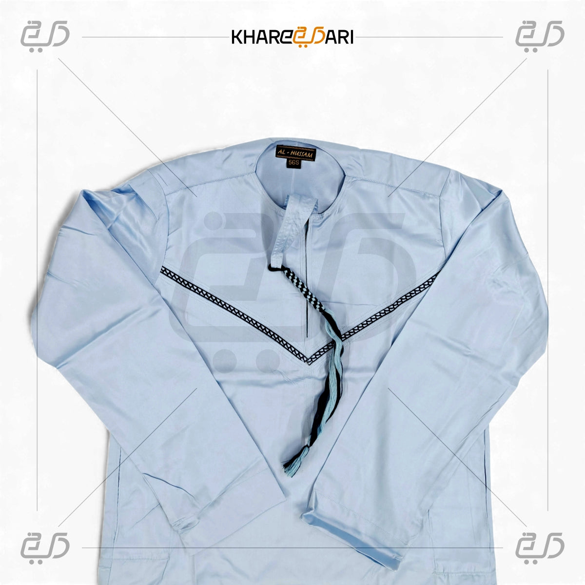 Sky Blue Omani Thobe