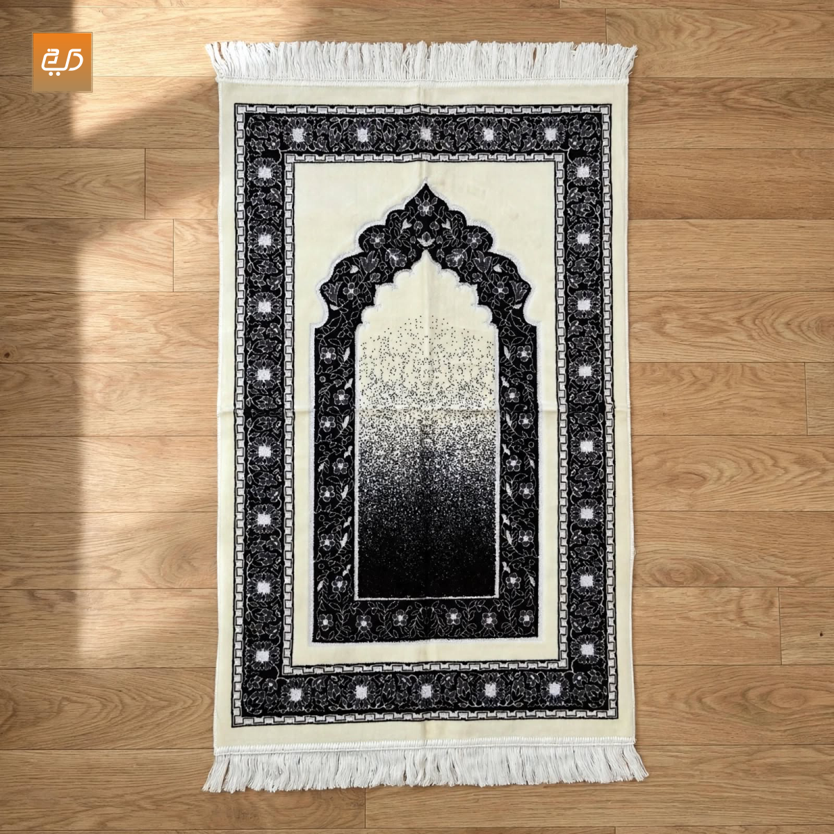 Gradient Mehrab Soft Velvet Janamaz
