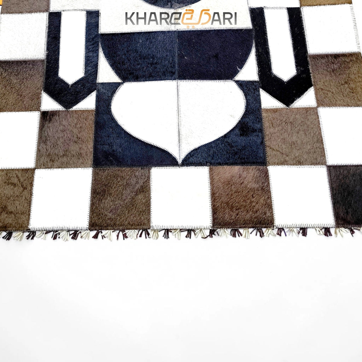 Pure Leather Janamaz with Natural Goat Hair – Masjid Design