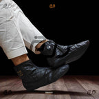 Winter Leather Unisex Khuffain Socks | Soft Breathable Halal Sportswear Moisturizing Slippers - Khareedari 