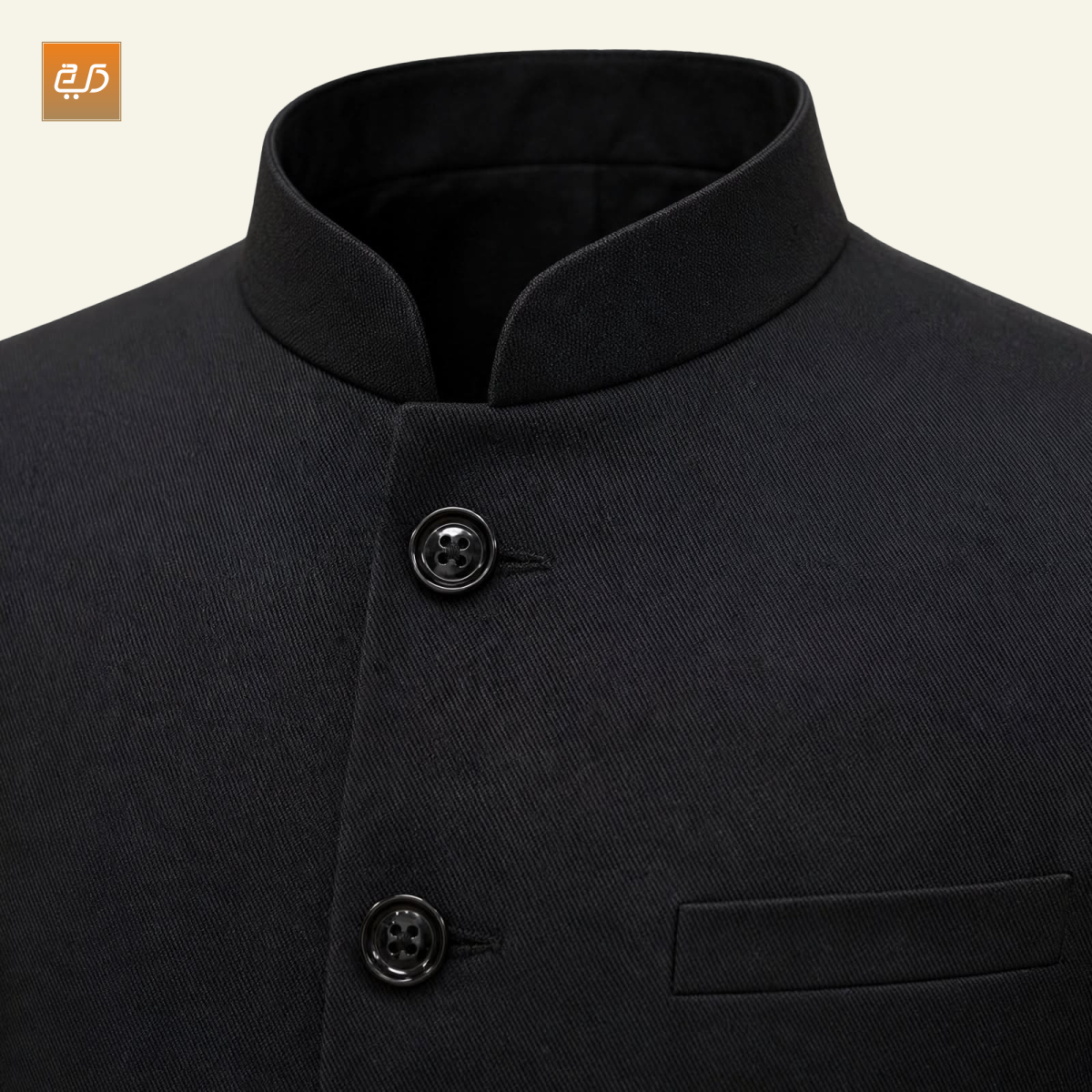 Men’s Traditional Plain Nehru Waistcoat