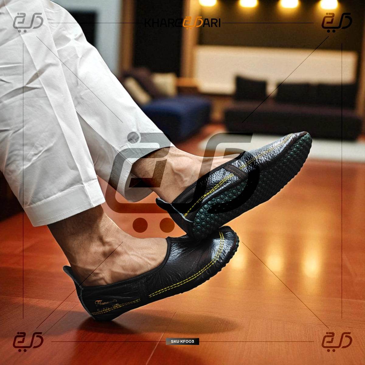 Unisex Black Sheep Soft Leather Slip-On Socks | Men & Women Low-Cut Ankle Socks - Khareedari 