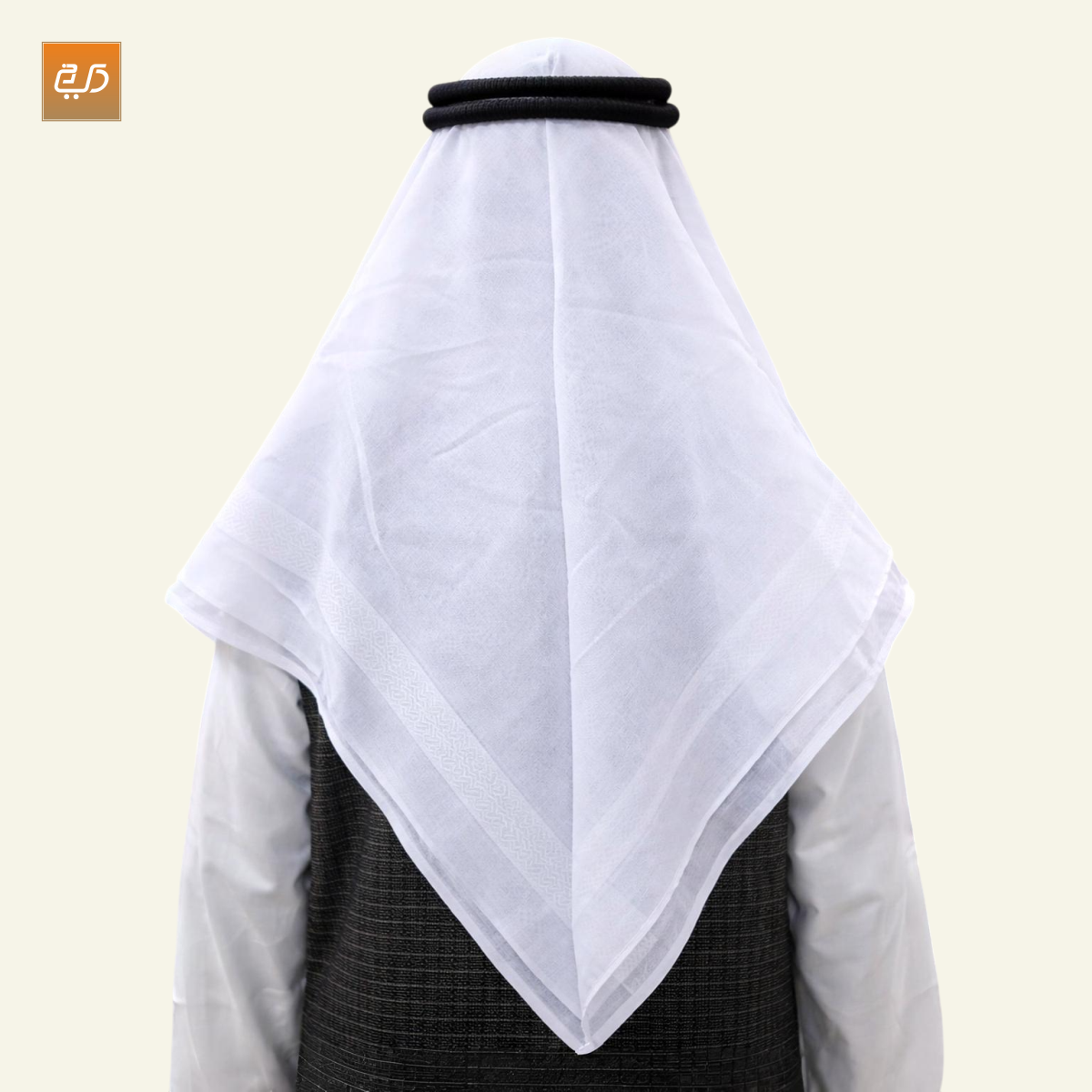 Premium Arabian Shemagh – Traditional Arab Cotton Headscarf