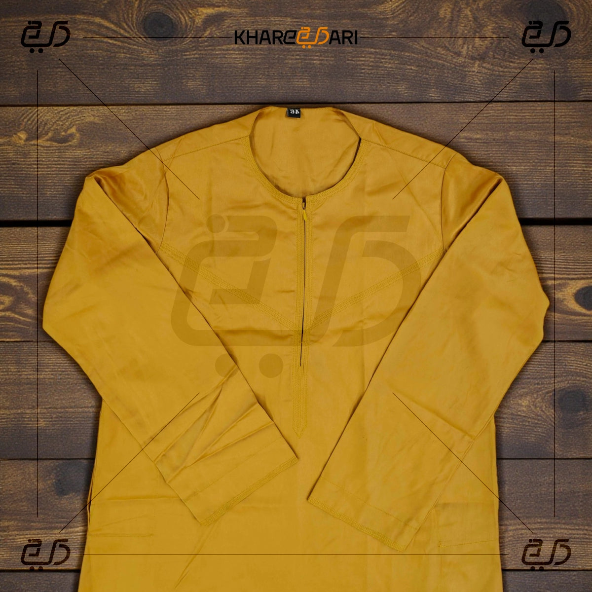 Golden Mustard Classic Omani Jubba