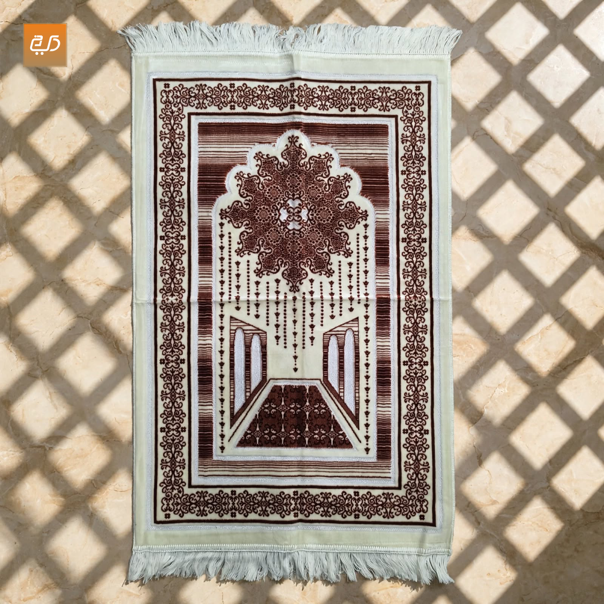 Mehrab Noorani - Royal Ottoman Arch Velvet Janamaz