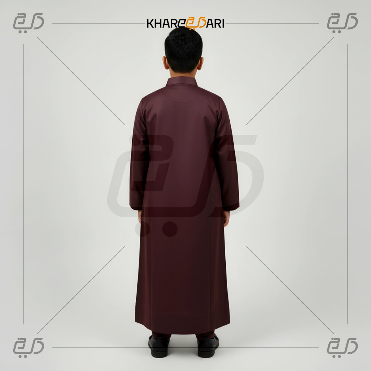 Premium Color-Block Contrast Jubba