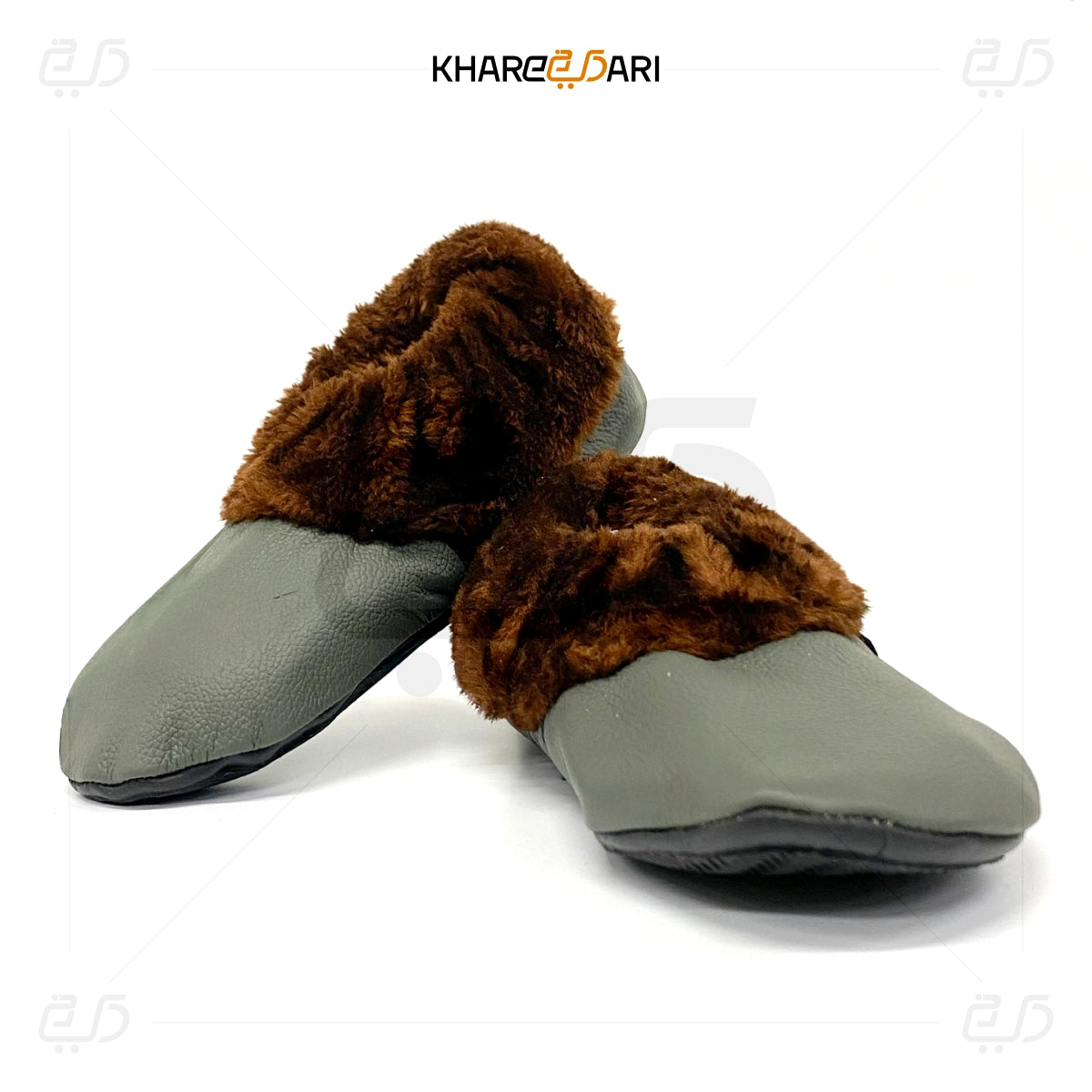 Women Leather Socks | Khuffain