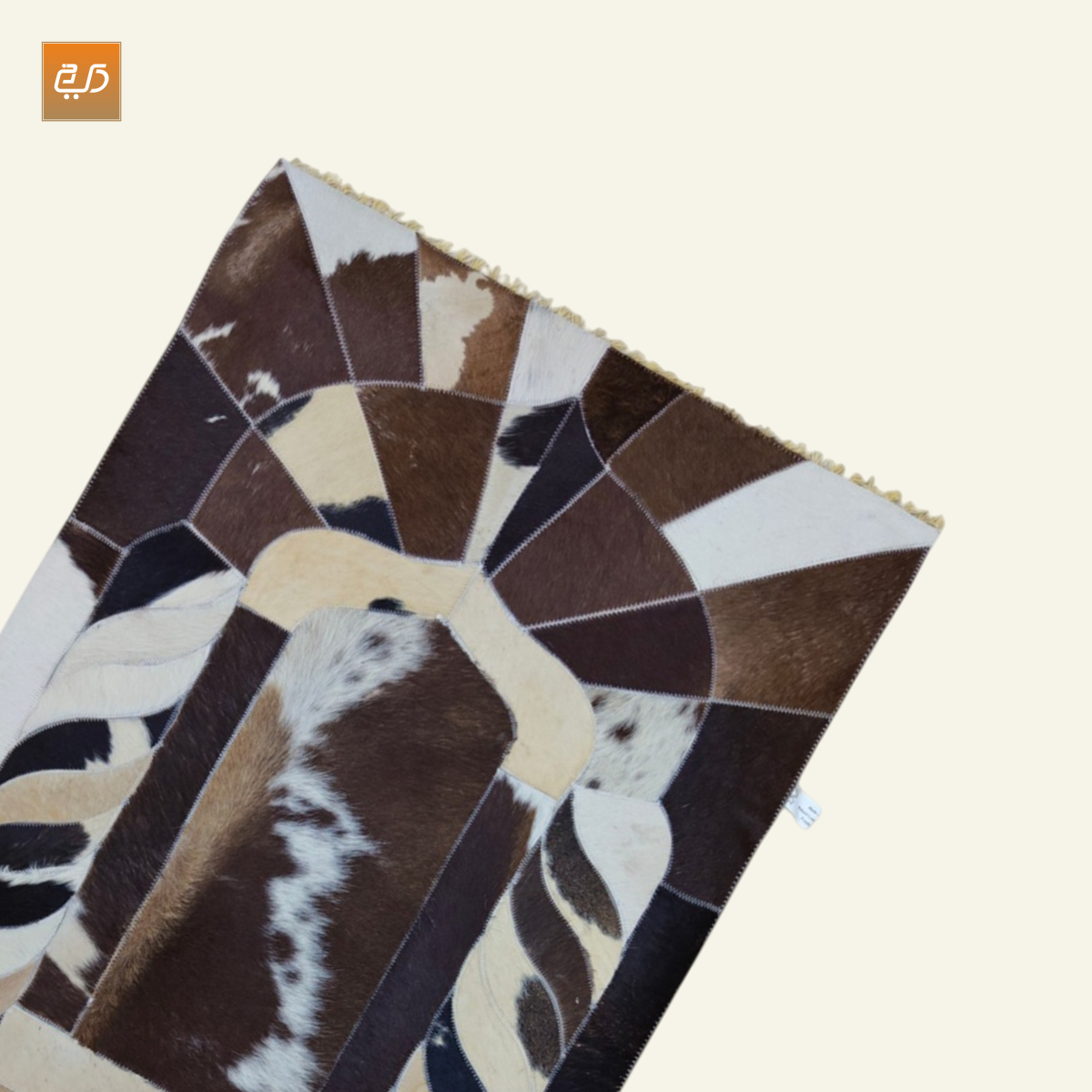 Handmade Leather Janamaz with Goat Hair
