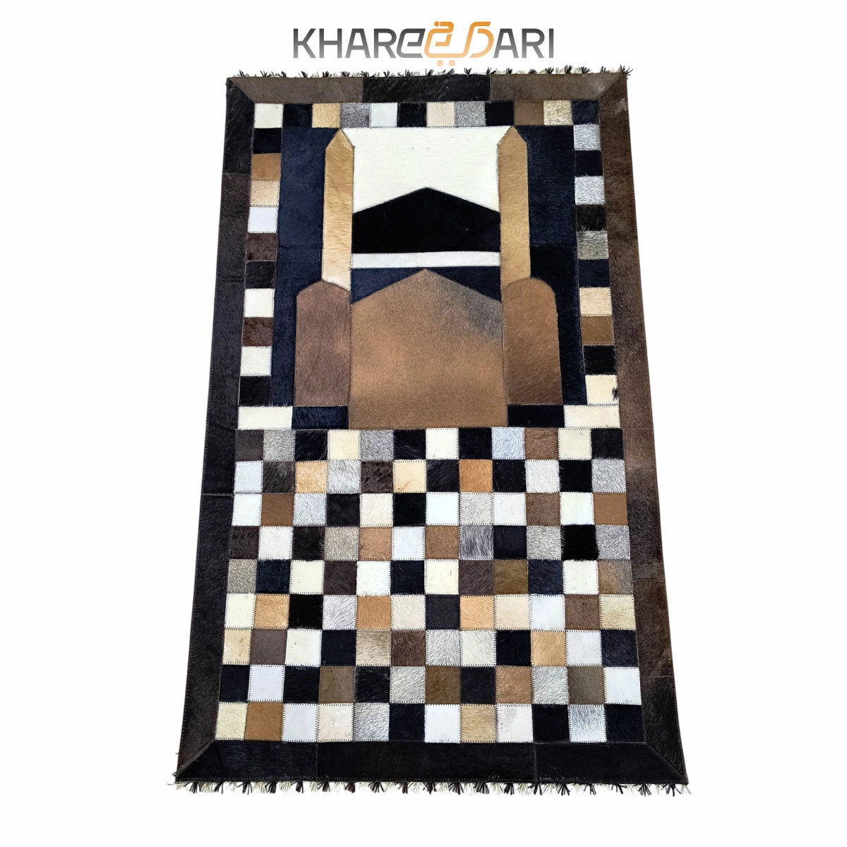 Luxury Handmade Leather Janamaz | Soft Goat Hair