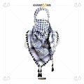 Traditional Palestinian Keffiyeh Scarf