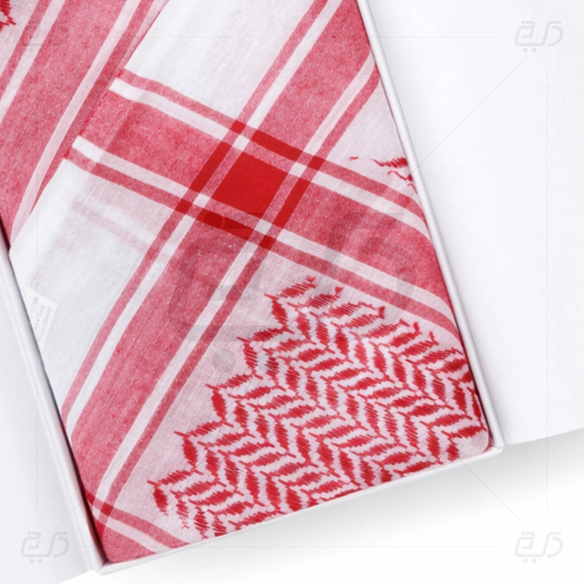 Premium Arabian Shemagh – Traditional Arab Cotton Headscarf