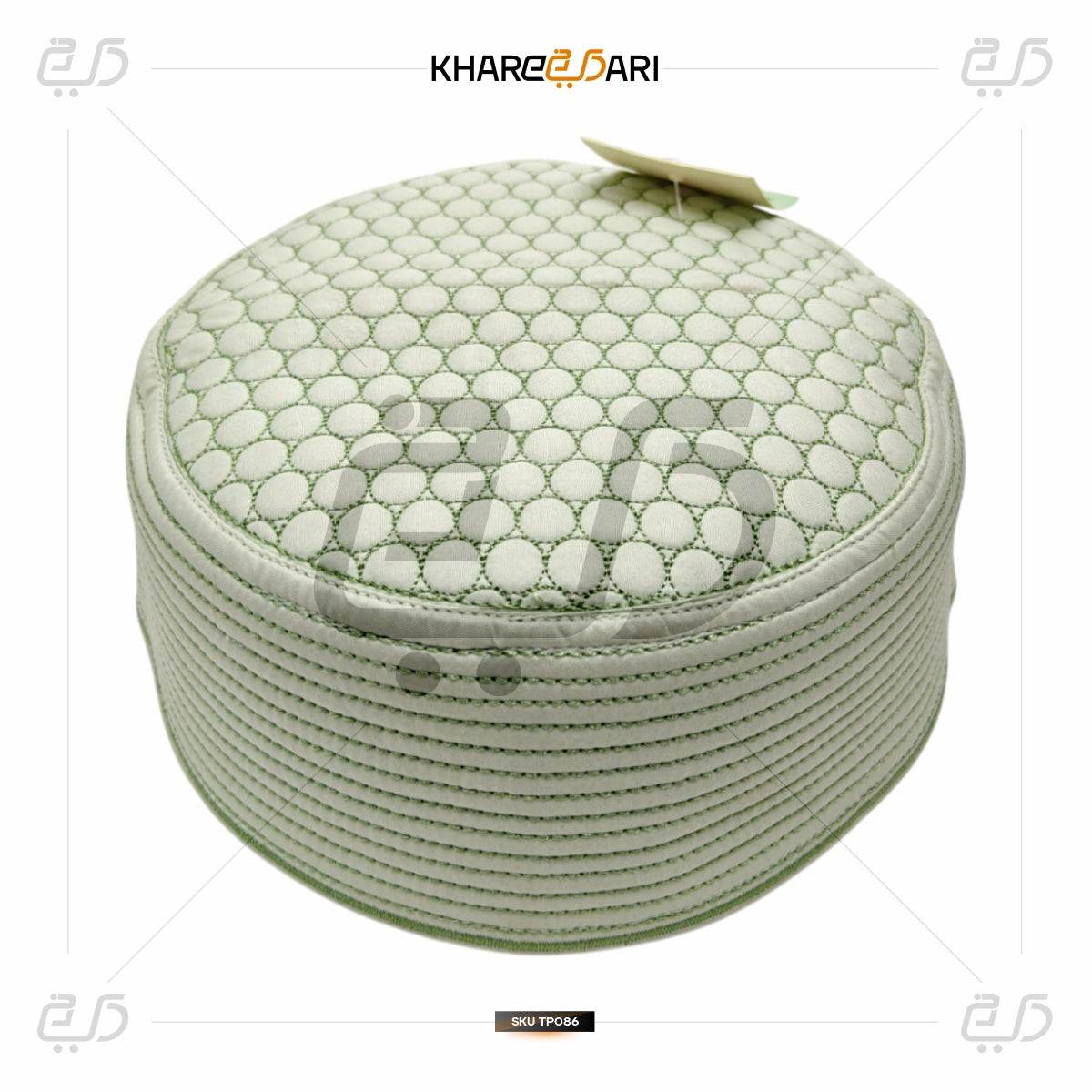 Premium Islamic Juned Jamshed Prayer Cap | Comfortable Namaz Topi for Men - Khareedari 