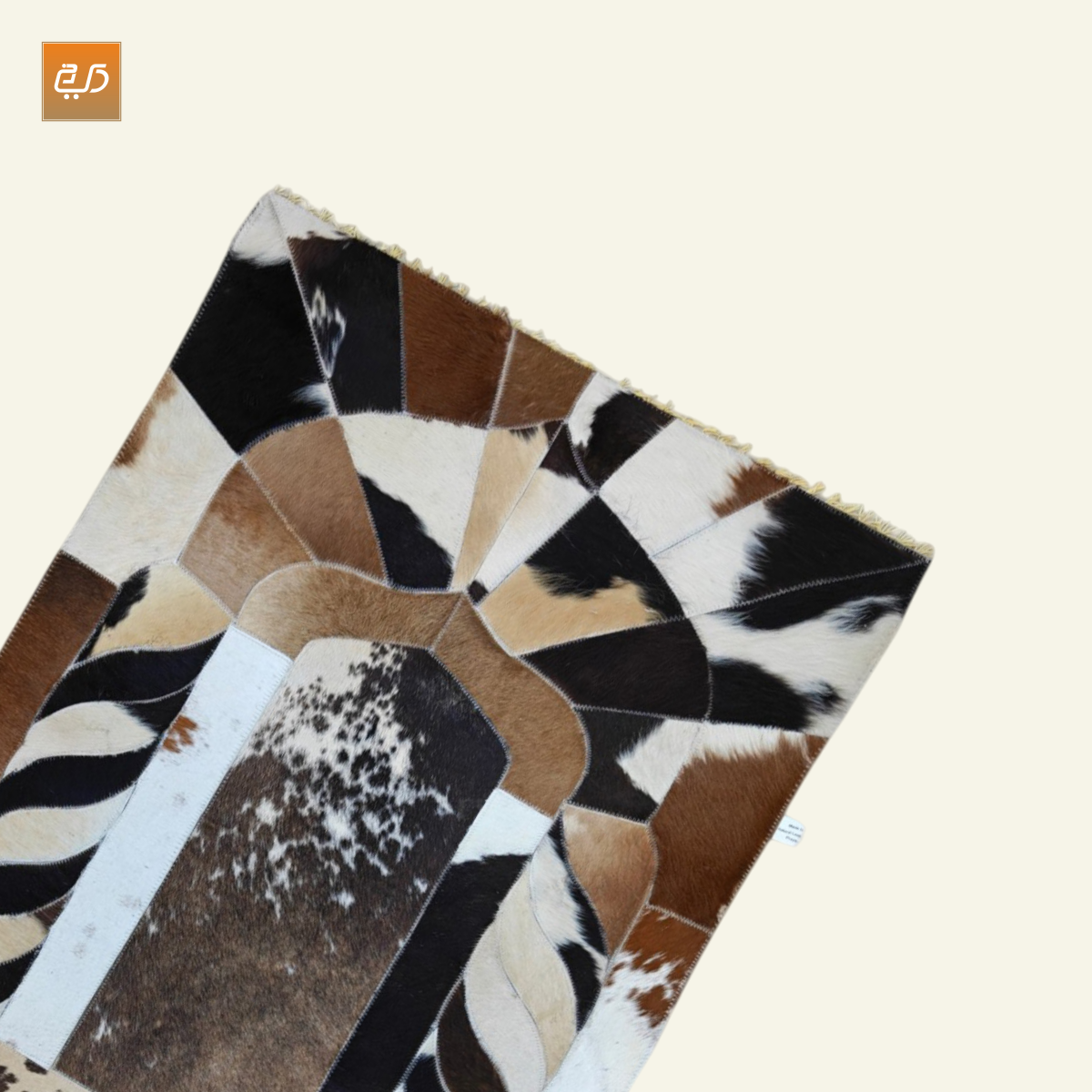 Handmade Leather Janamaz with Goat Hair