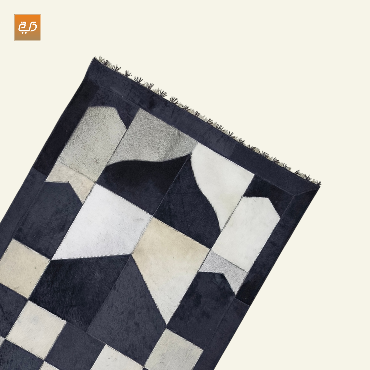 Pure Leather Janamaz — Masjid Design | Goat Hair