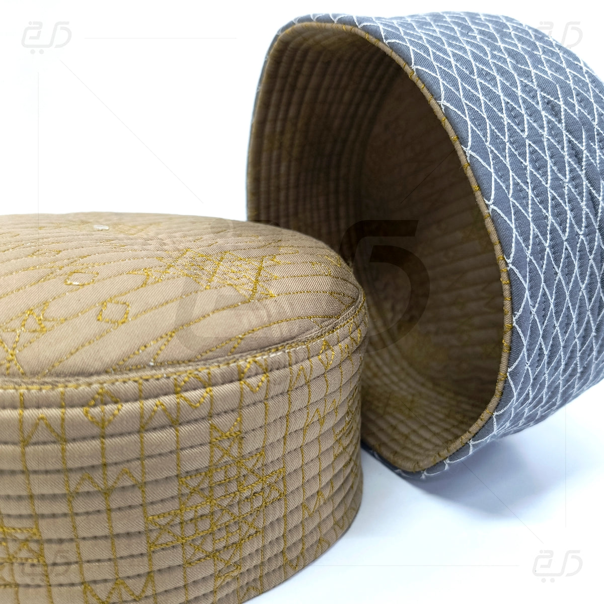 Luxury Reversible Fabric Namaz Cap