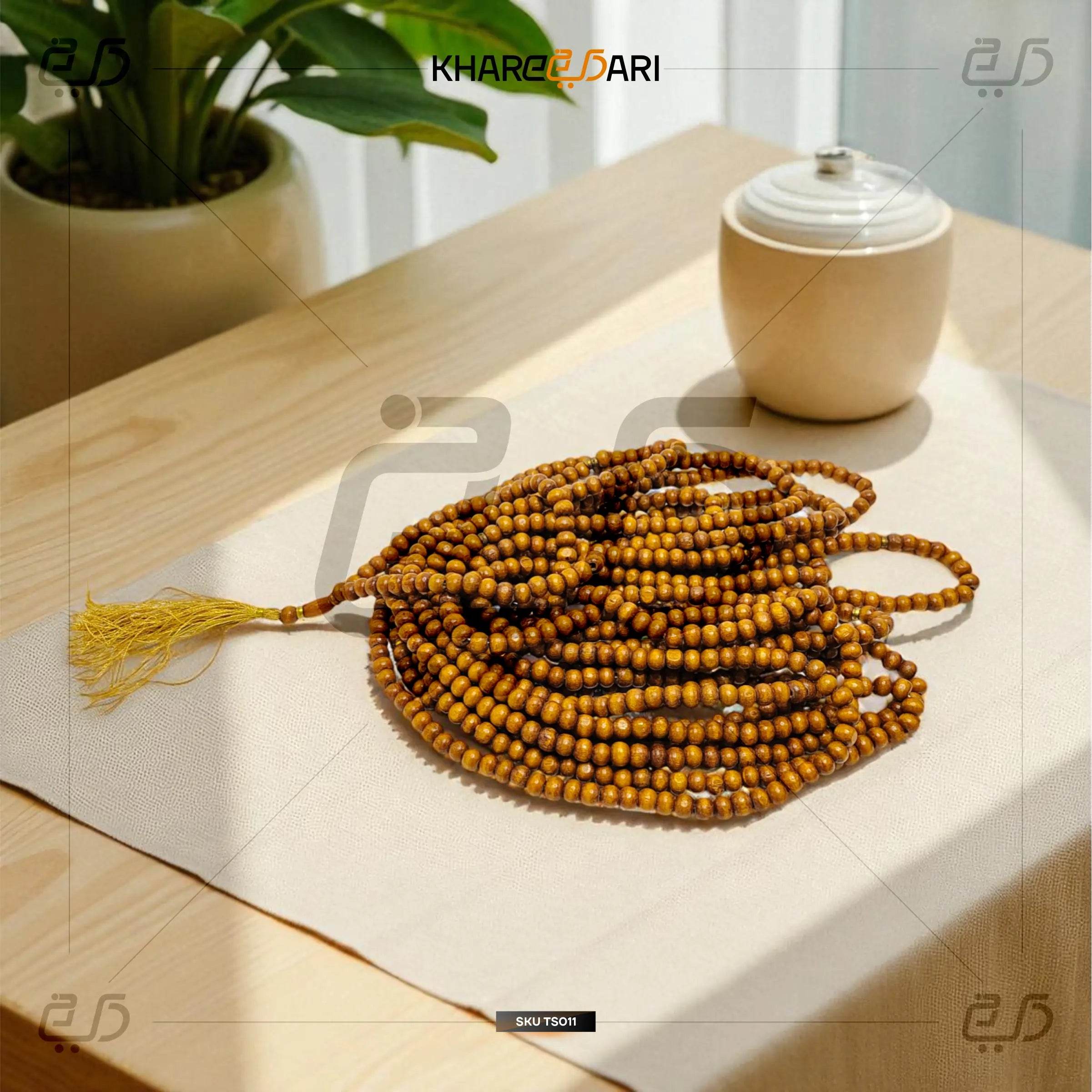Wooden 1000 Beads Tasbeeh for Prayers - Khareedari 