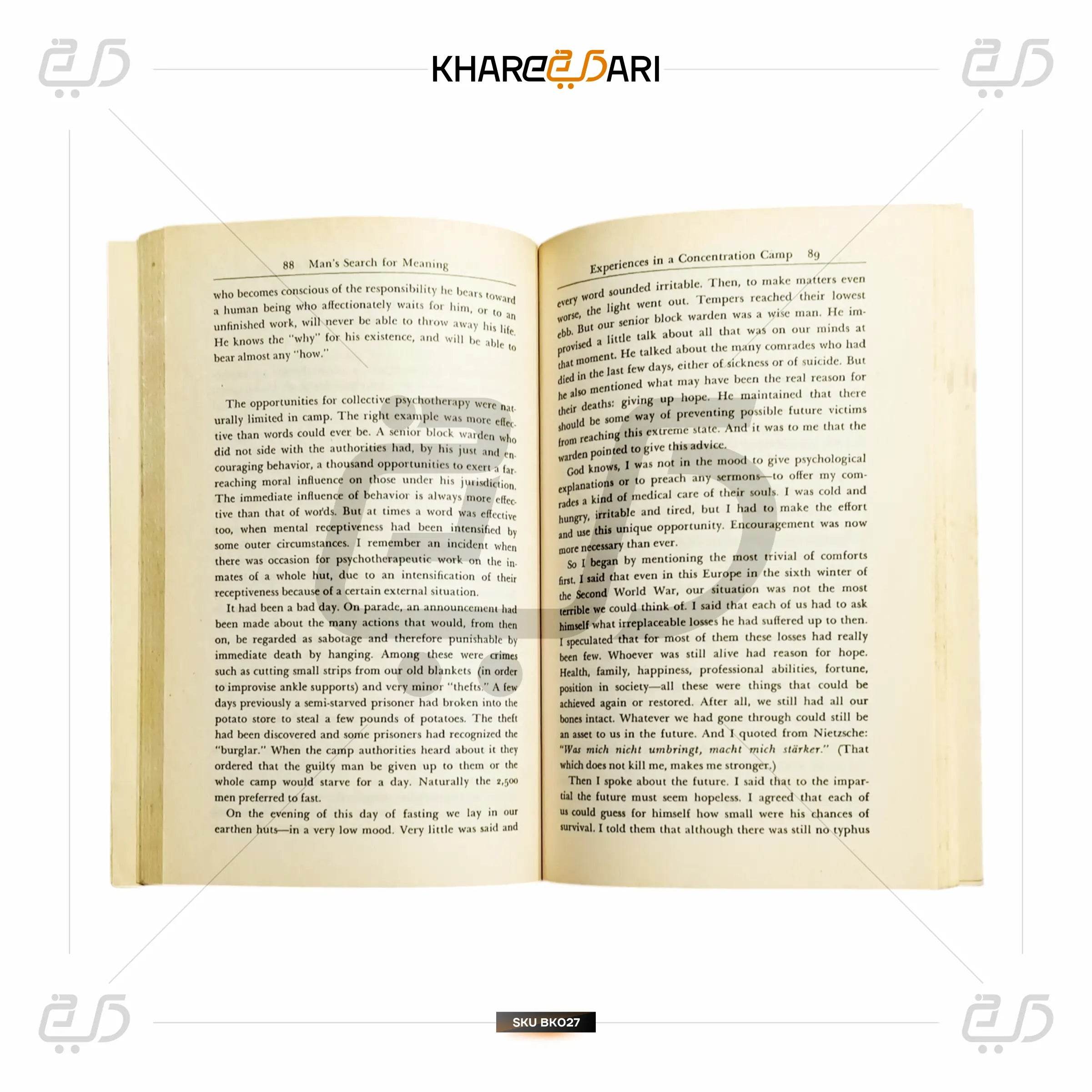 Man's Search For Meaning - Khareedari 