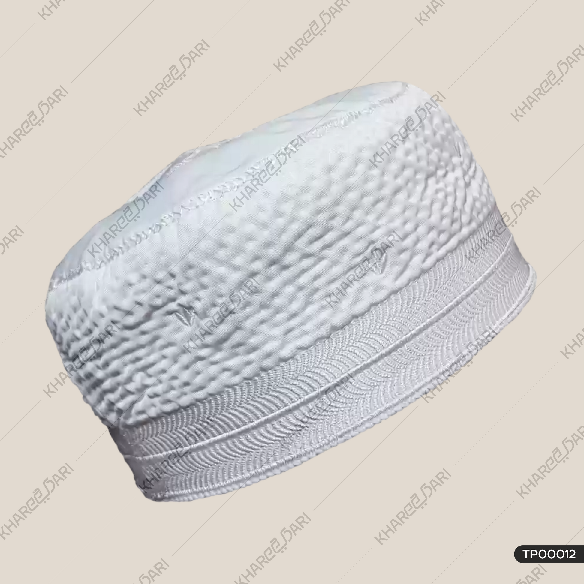 Mumtaz Cotton Fabric Men's Muslim Prayer Skull Cap | Mumtaz Cotton Muslim Prayers Topi For Men
