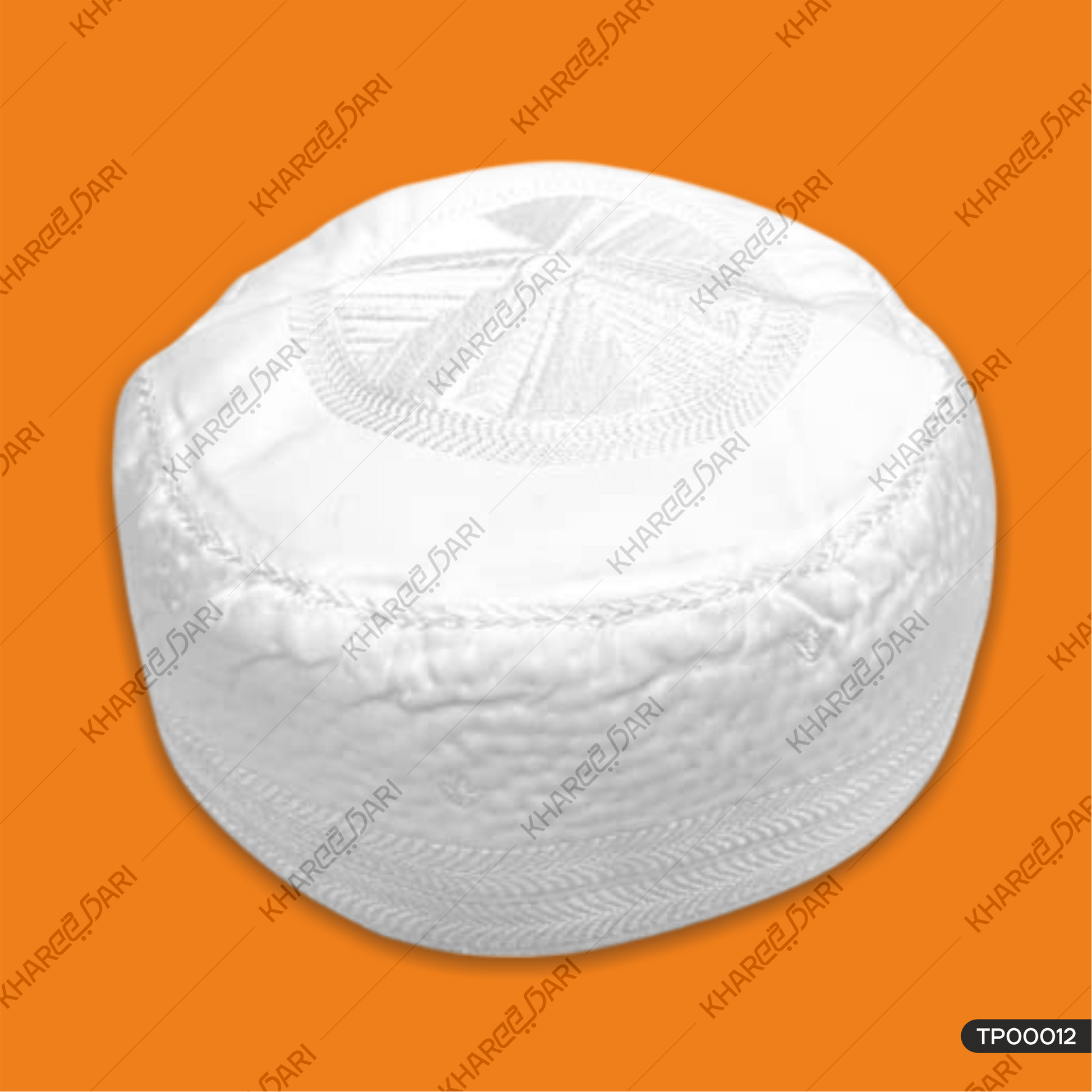 Mumtaz Cotton Fabric Men's Muslim Prayer Skull Cap | Mumtaz Cotton Muslim Prayers Topi For Men