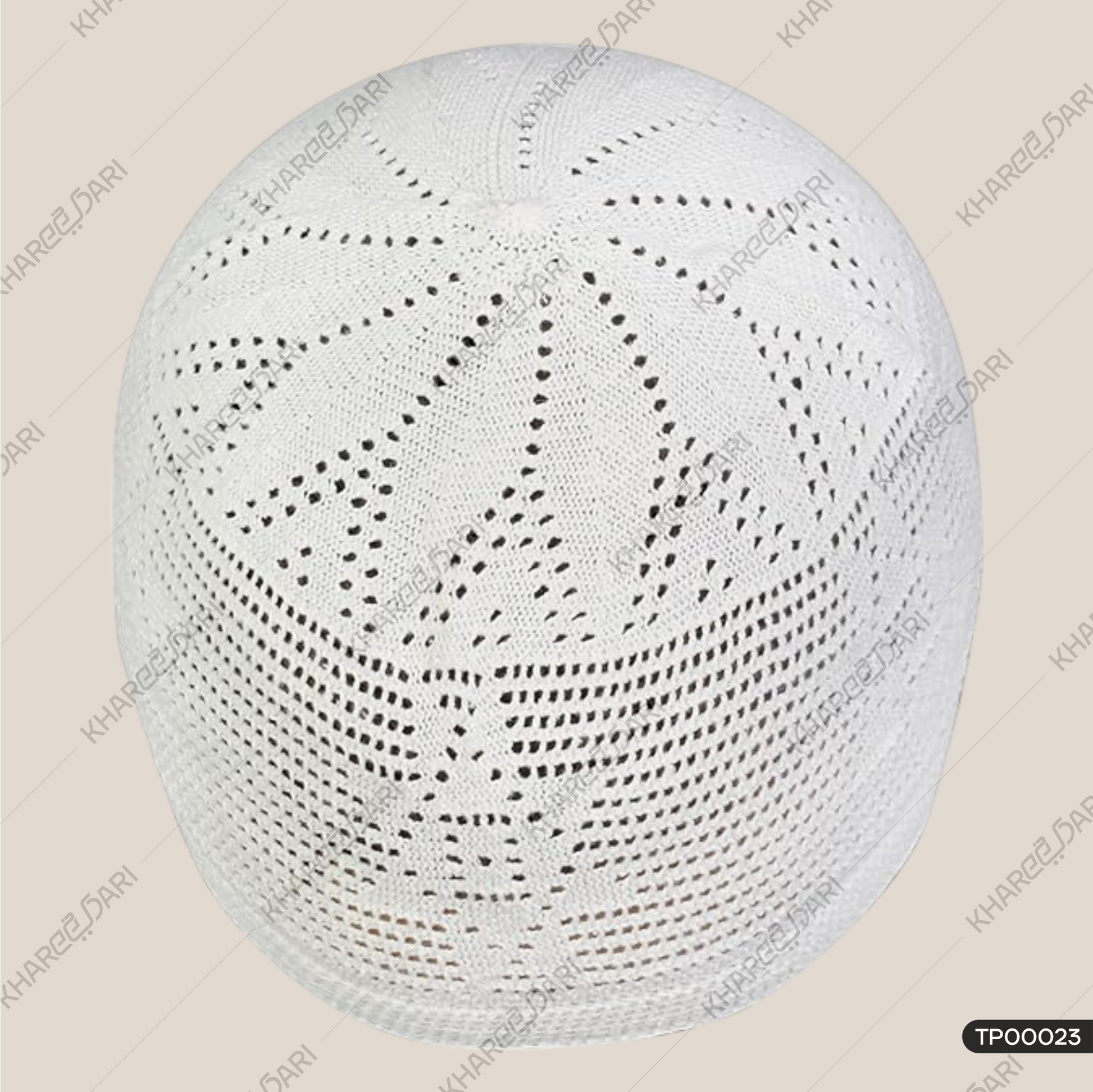 Muslim Cotton Handmade Prayer Cap |Traditional Handmade Muslim Prayer Topi