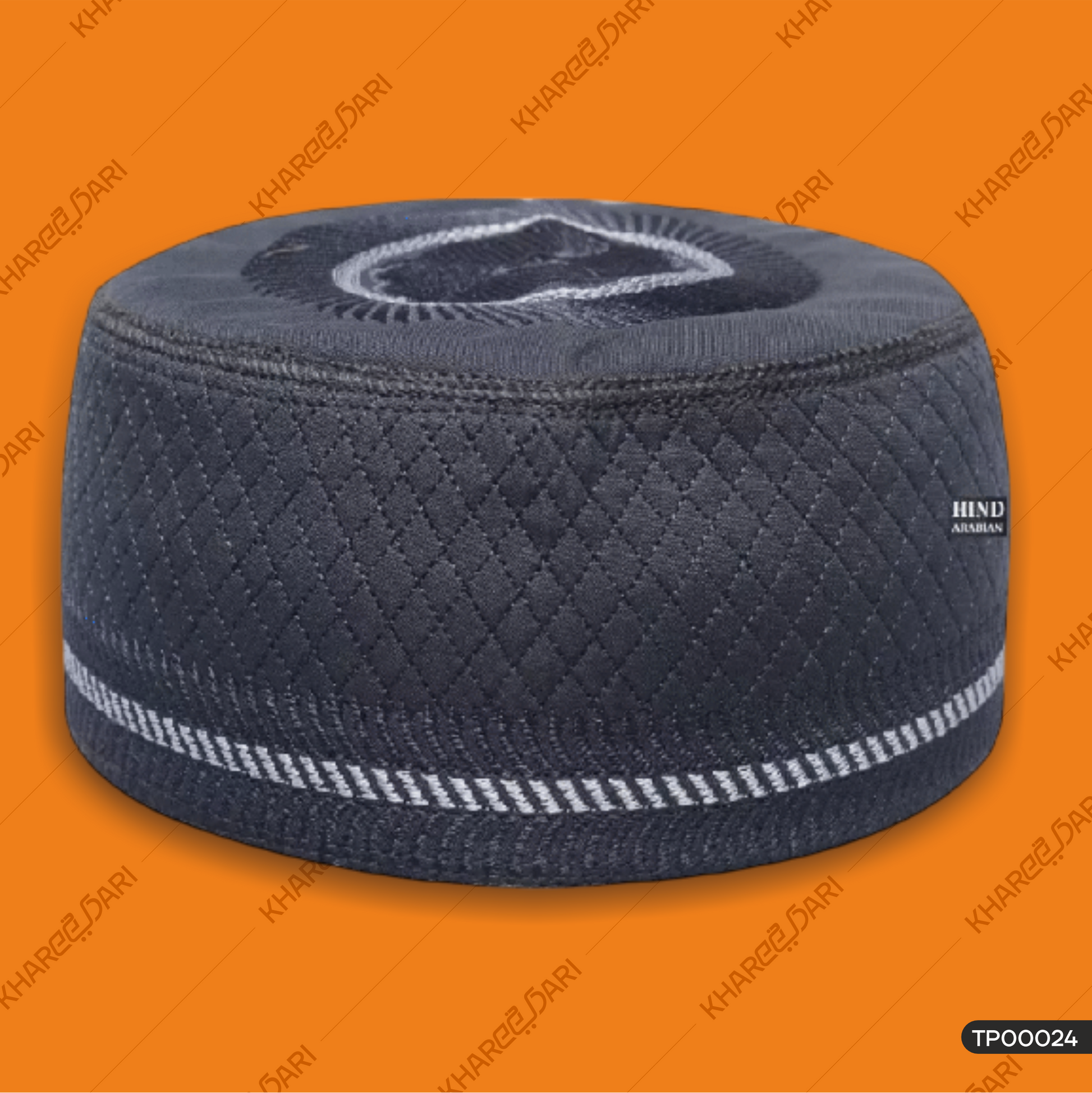 Cotton Hind Arabian Islamic Cap | Molana Saad Sb Topi