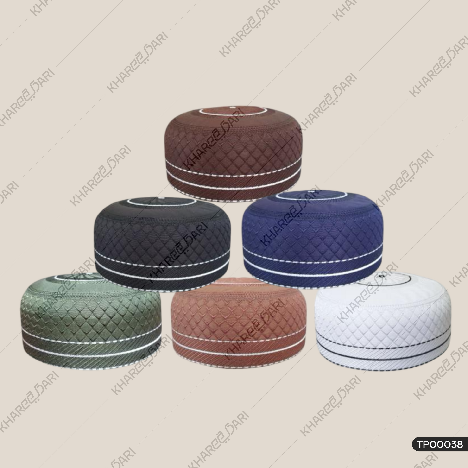 Traditional  Hind  Arabian Prayer Cap For Men Hind Arabian Namaz Topi