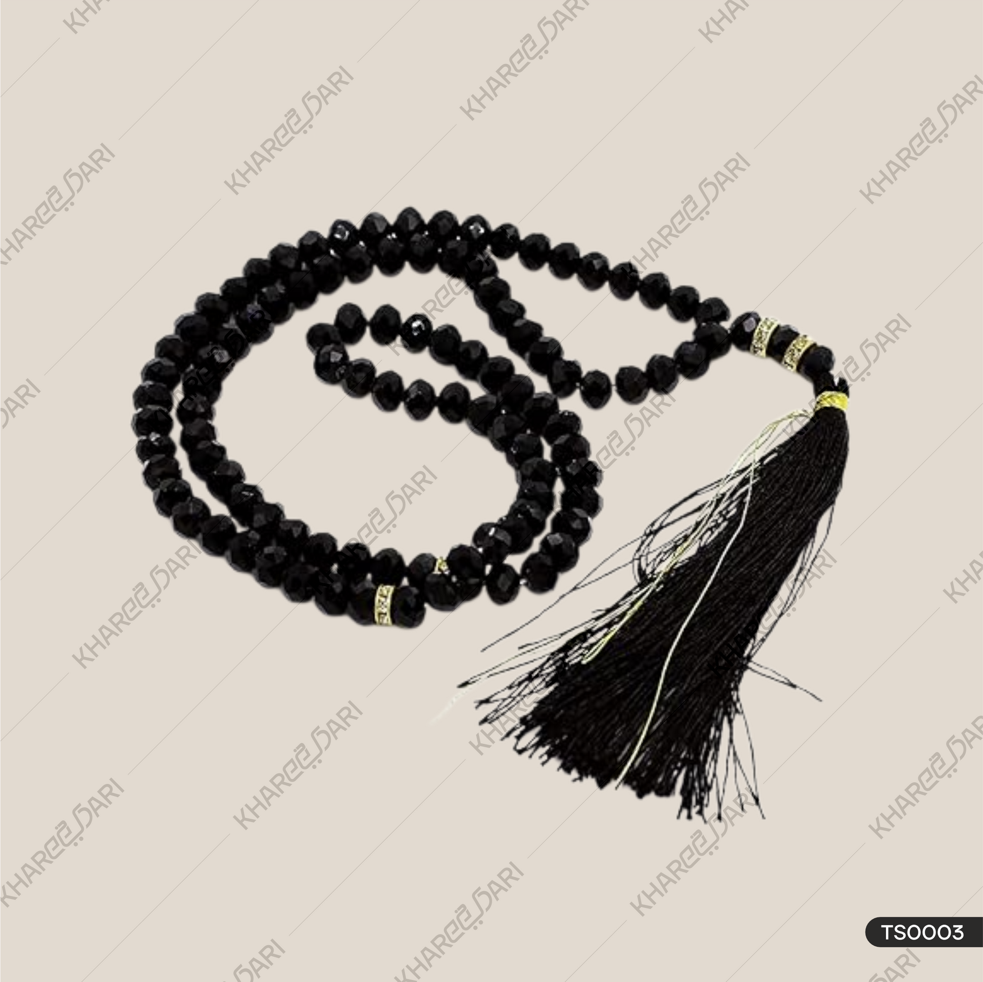 Tasbih Islamic Salat Prayer Tasbeeh Crystal 100 Beads For Unisex Adult