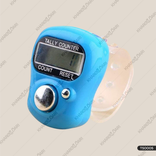 Manual Hand Finger Tasbeeh Counting Machine Digital Head Electronic Tally Counter