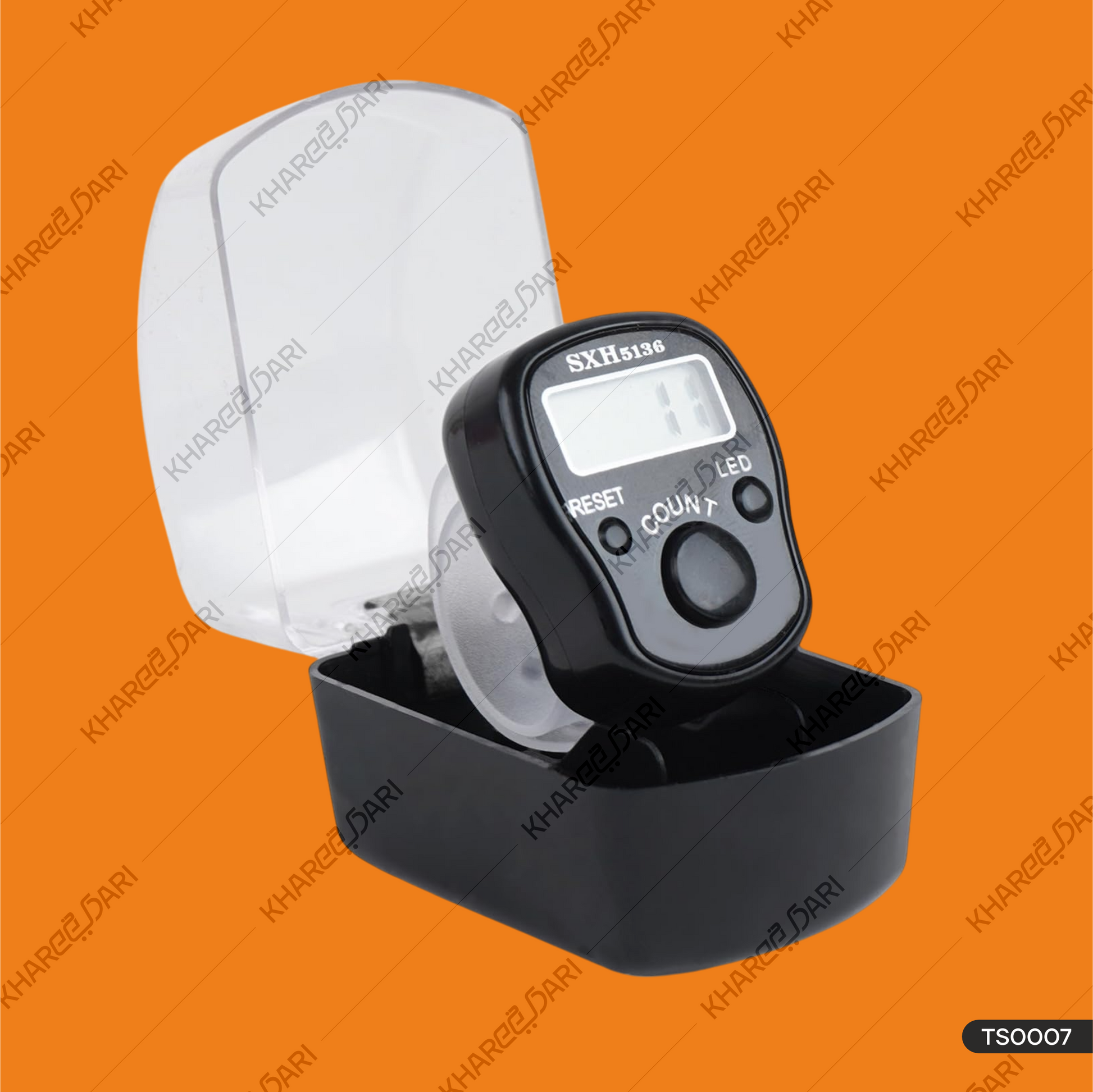 Manual Digital Hand Tally Counter/Finger Counter with Led Light