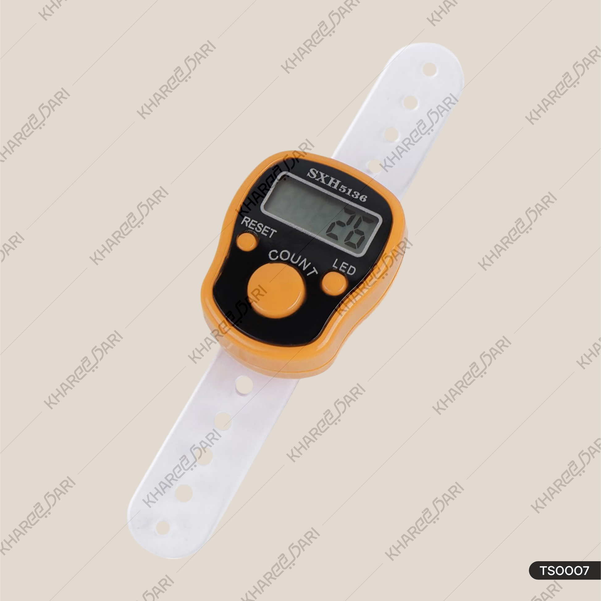 Manual Digital Hand Tally Counter/Finger Counter with Led Light