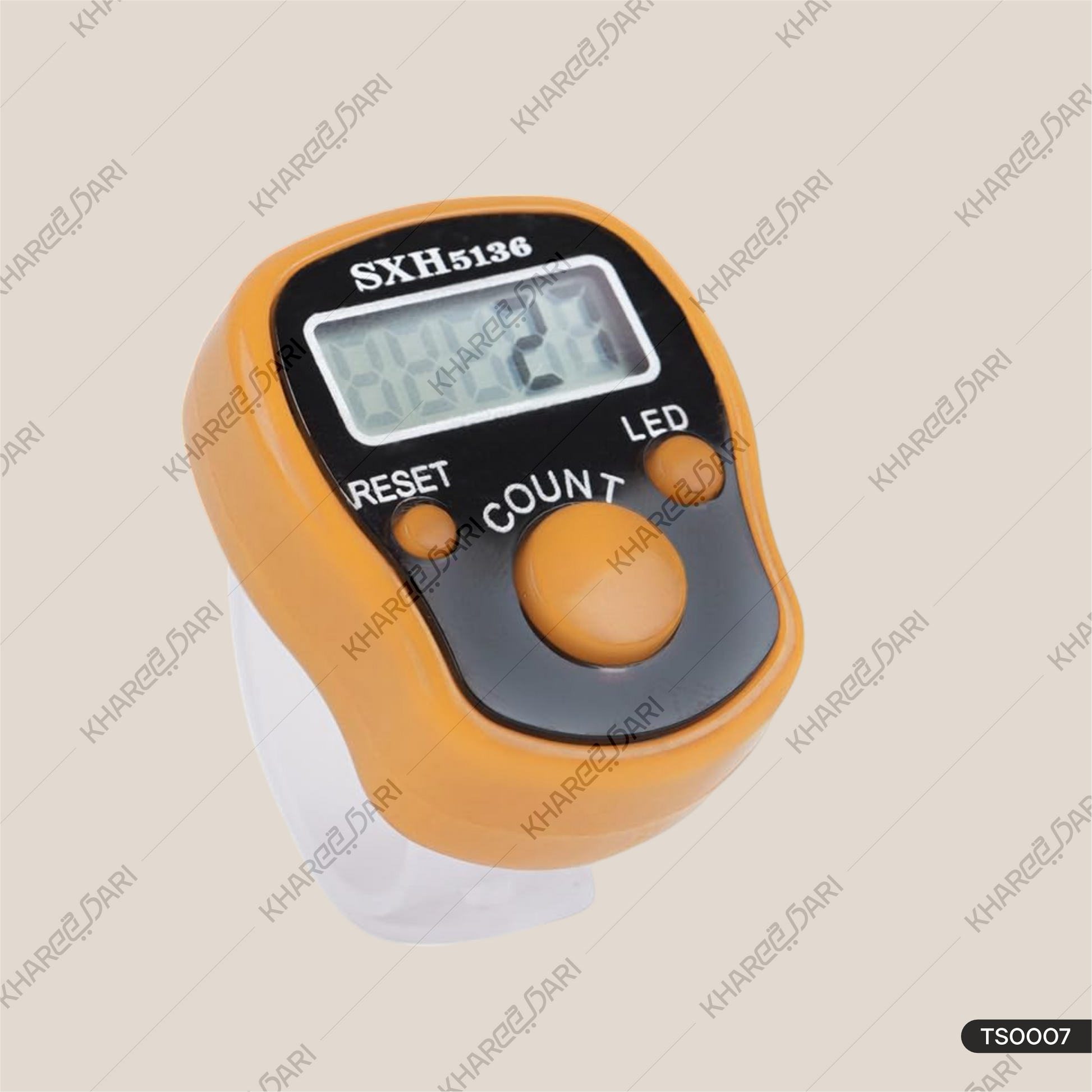 Manual Digital Hand Tally Counter/Finger Counter with Led Light