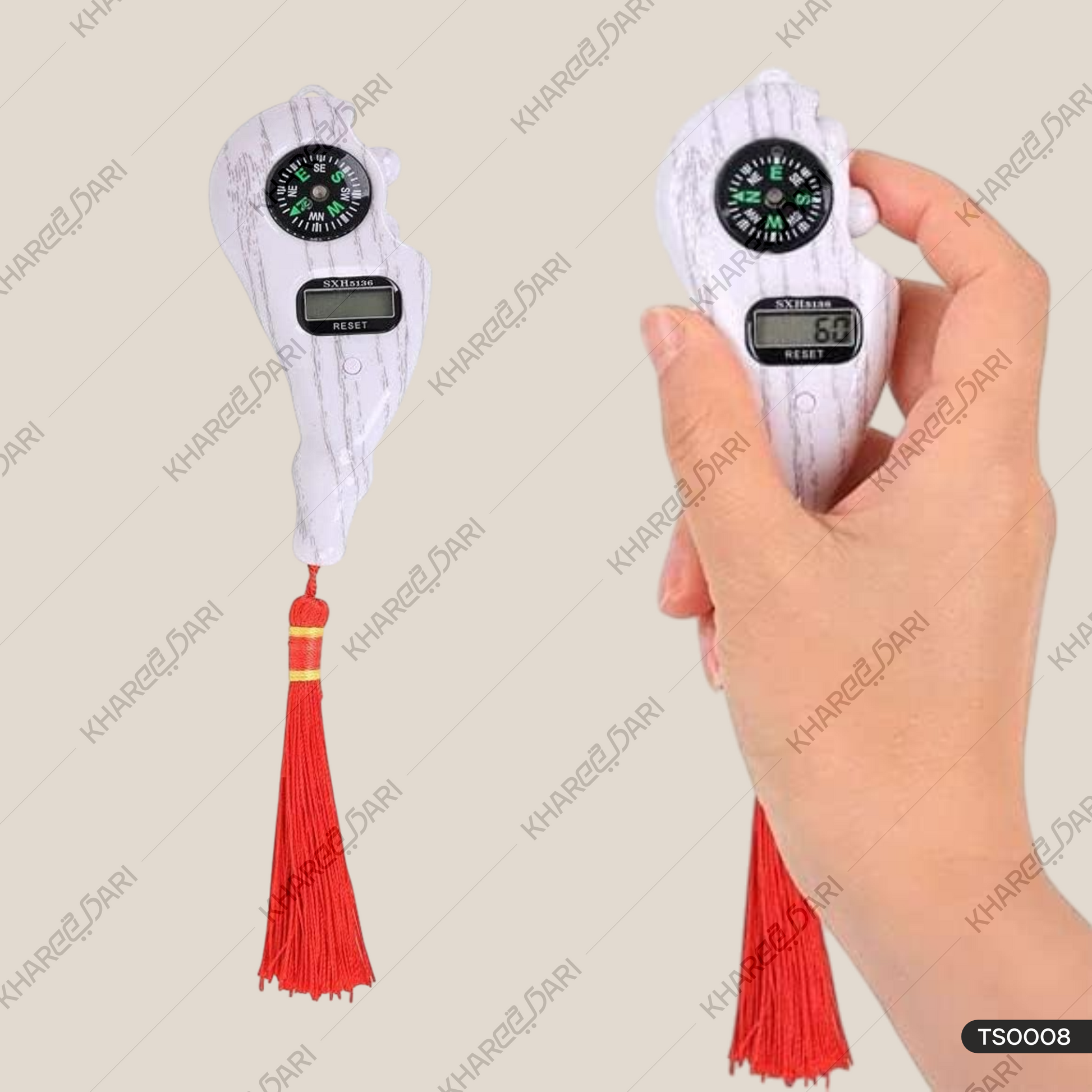 Hand Finger Digital Number Clicker for Muslim Prayer Beads