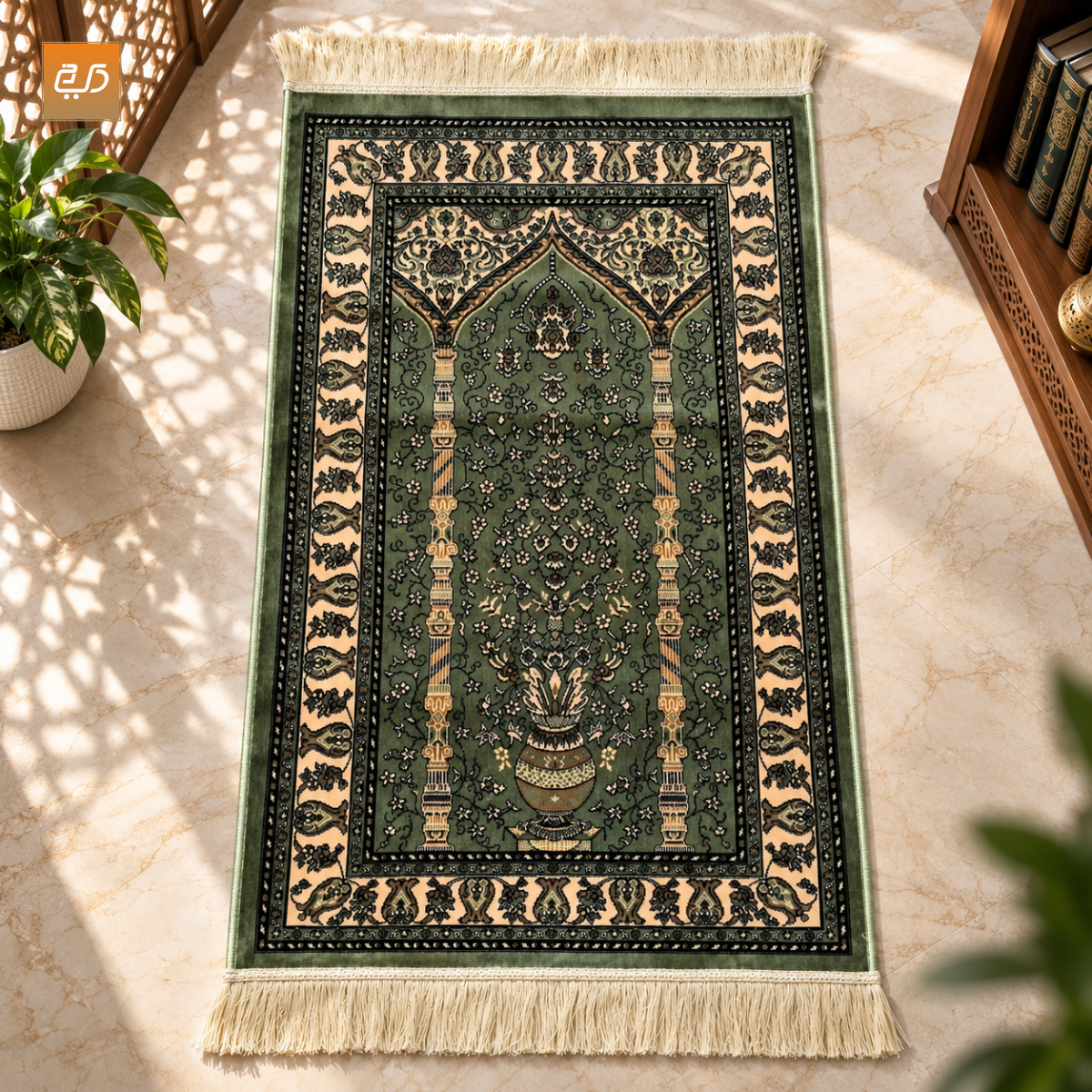 Turkish Style Mihrab Prayer Janamaz