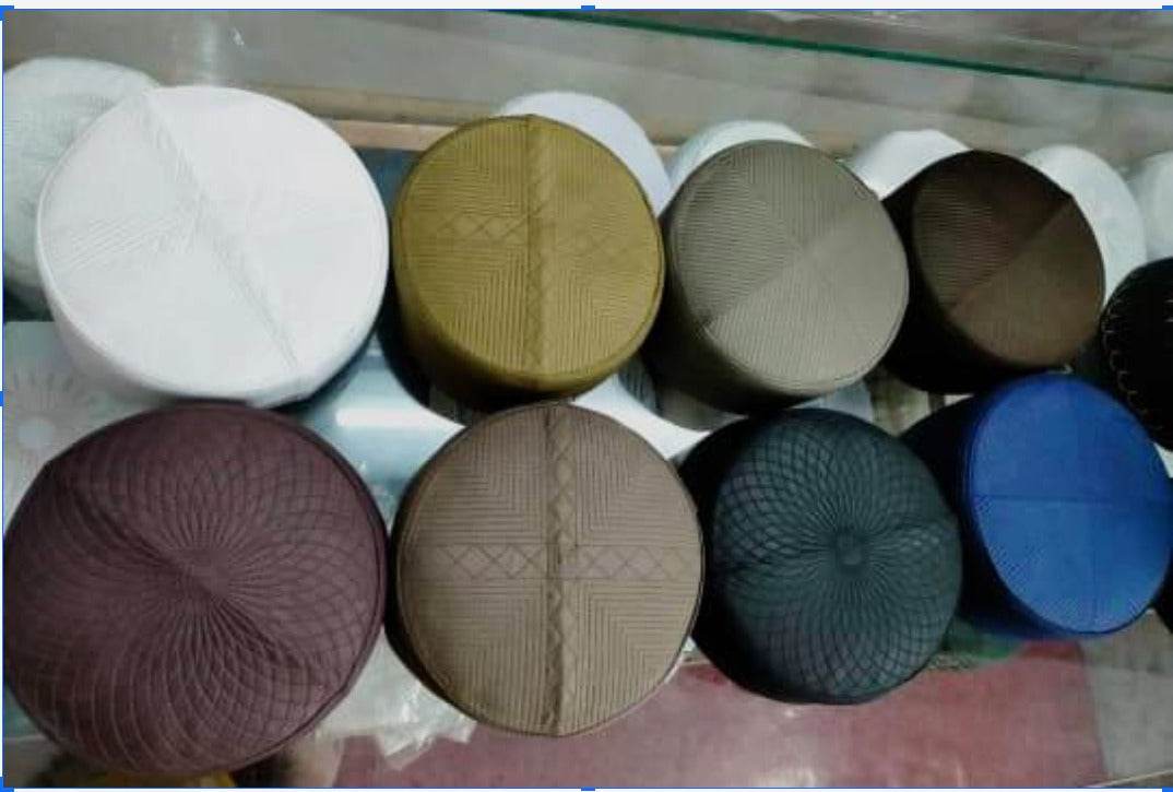JJ Cap | Junaid Jamshed Embroidered Islamic Prayer Topi - Khareedari 