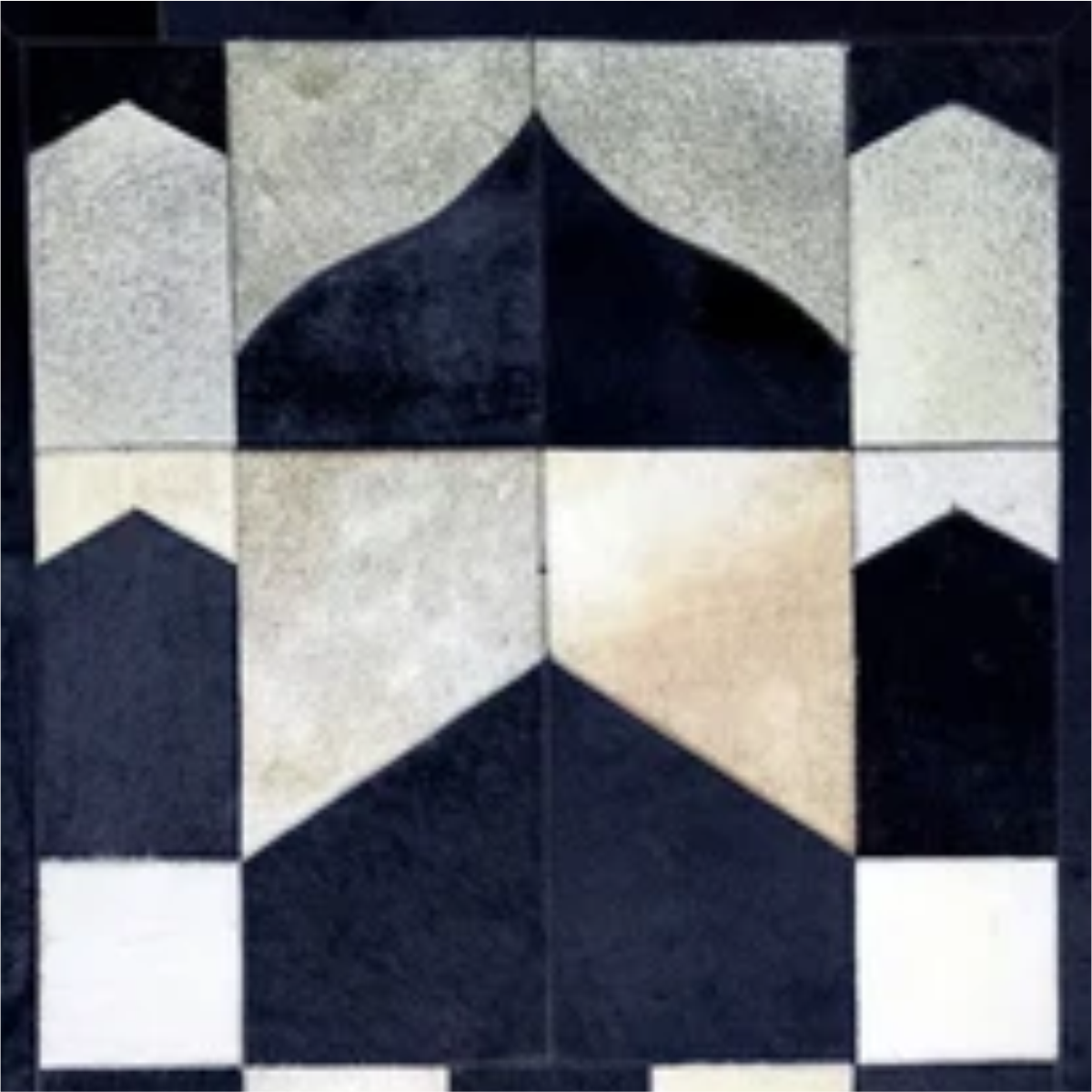 Pure Leather Janamaz — Masjid Design | Goat Hair