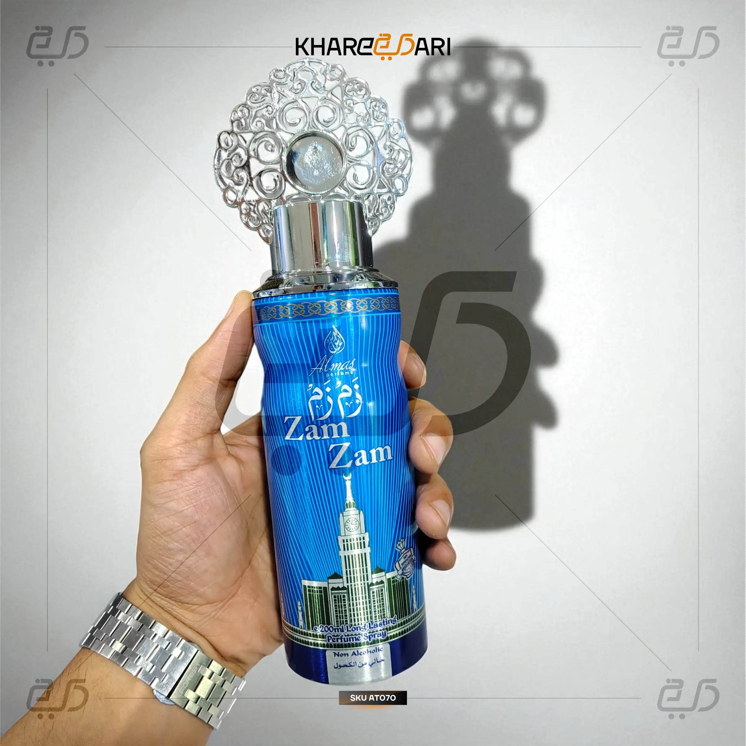Zam Zam Body Spray 200ML | Unisex Perfume by Almas - Khareedari 