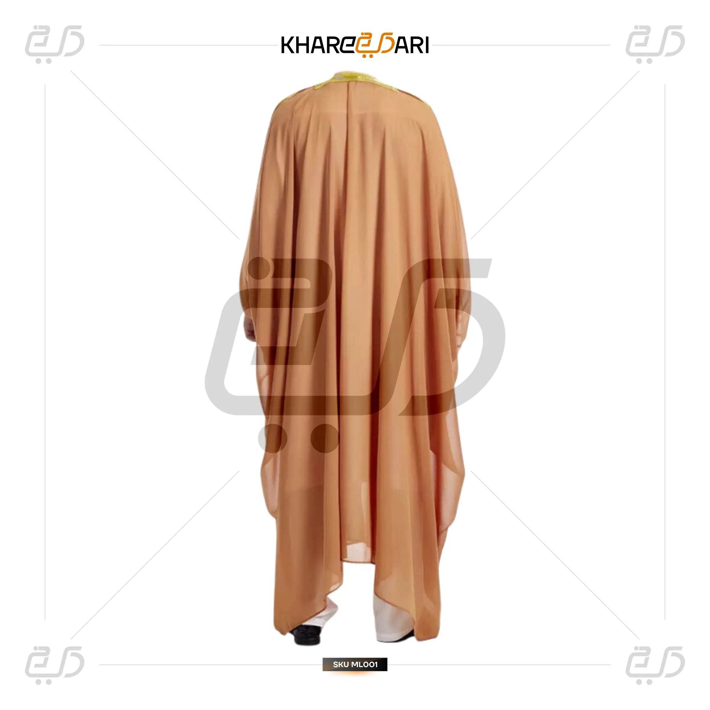 Men`s Arabic Abaya - Bisht - Mishla - Khareedari 