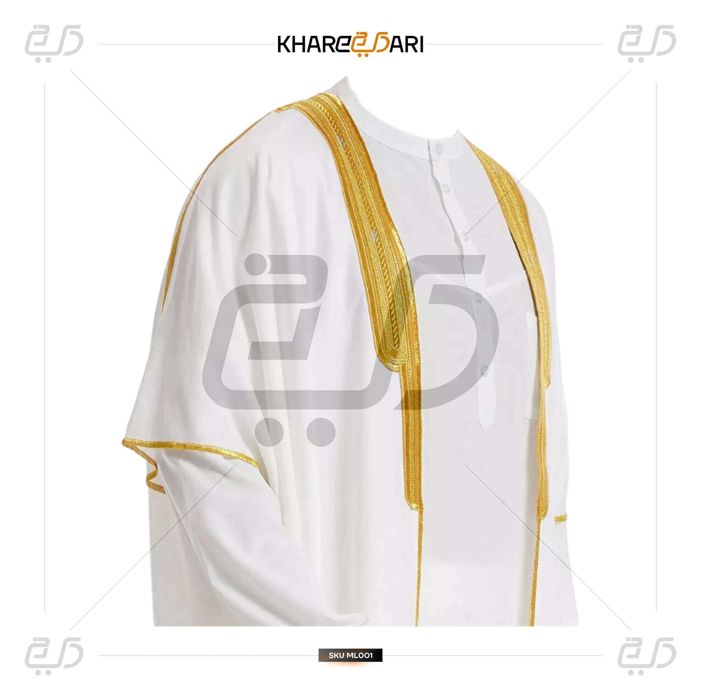 Men`s Arabic Abaya - Bisht - Mishla - Khareedari 